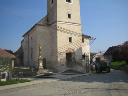 Rekonstrukce kostela sv. Prokopa 2005